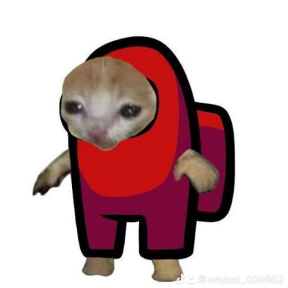 Amogus cat Roblox decal