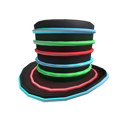 Neon Party Top Hat