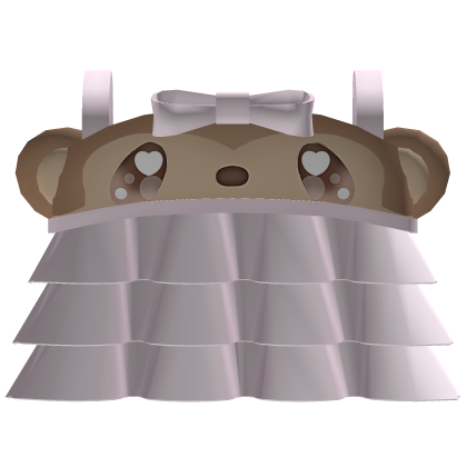 𐔌 ՞ pink cute monkey dress ՞