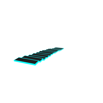 futuristic stairs.
