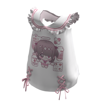 Pink Kawaii Kuro Lace Top thumbnail
