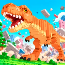 +1 Dinosaur Destruction icon