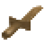Pixelated Wooden Sword