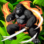 Gorilla Ninja Fire