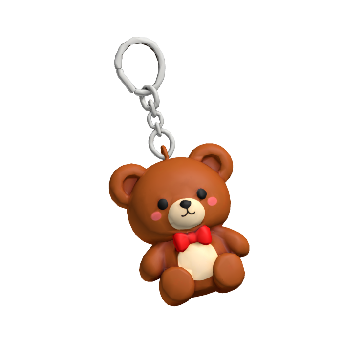 Teddy Bear Keychain