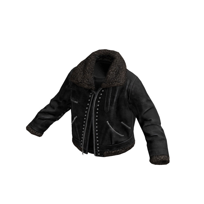 Black Vintage Bomber Jacket