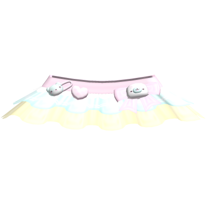 Kawaii Happy Seal Candy Dango Skirt thumbnail