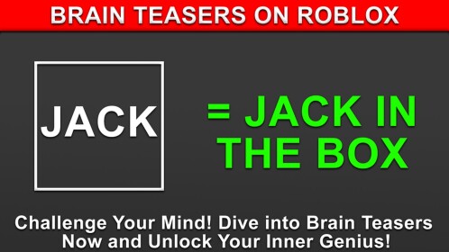 🧠Brain Teasers on Roblox