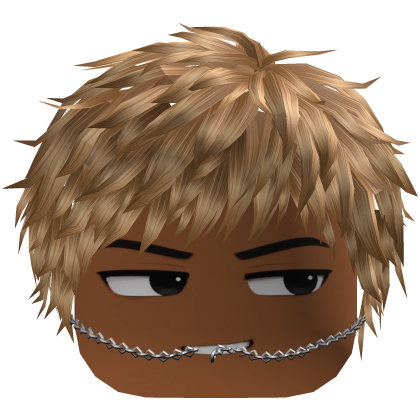 Nonchalant Boy w/ Blonde Hair & Chain 