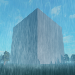 Foreboding Cube Of Concrete
