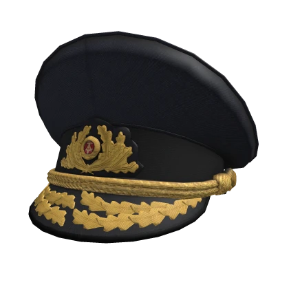 DDR Navy General Visor Cap | Roblox Item - Rolimon's