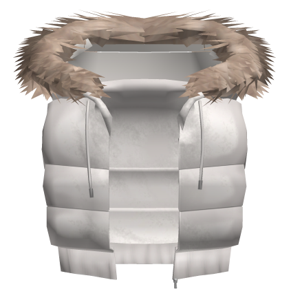 Y2K winter fur jacket Roblox item