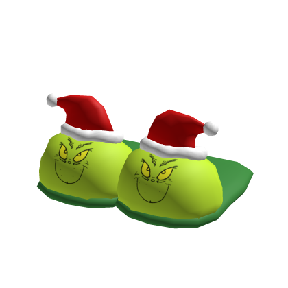 Jolly Grouch Christmas Slippers