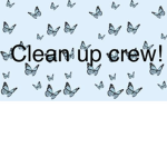Clean up crew of robloxia!