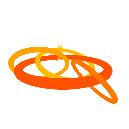 Glowing Orange Halo