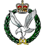 -RAF- Royal Airforce.