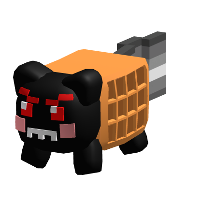 Evil Tac Nayn Plush on Head