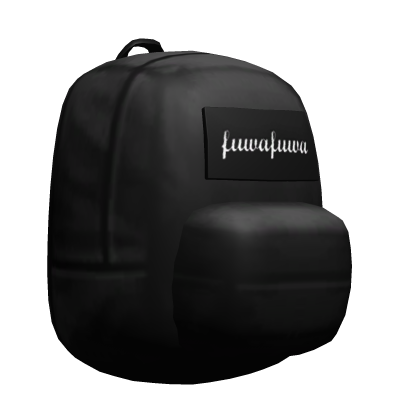 Big Black Backpack (No Straps) - Roblox
