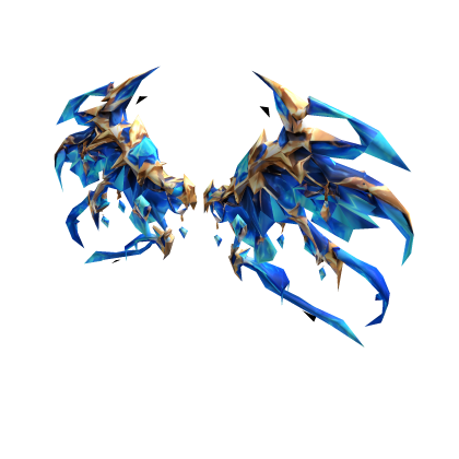 Azure Crystal Dragon Wings