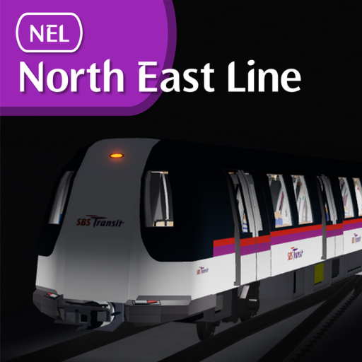 Singapore MRT: North East Line official Roblox game thumbnail