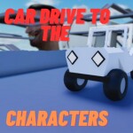 Car Drive to the Brainrot Characters