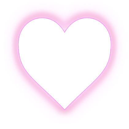 glowing heart Roblox decal