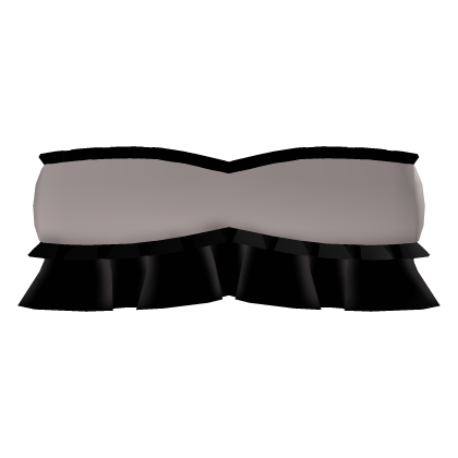 Pink & Black Kitty Ruffled Top Roblox item