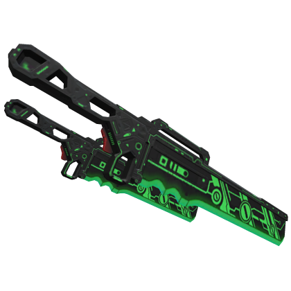 Green Dual Waist Mecha Machetes