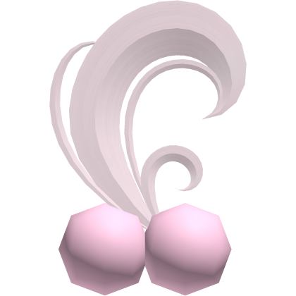 ♡ kawaii dolly pink cowlick ahoge hair w clip Roblox item