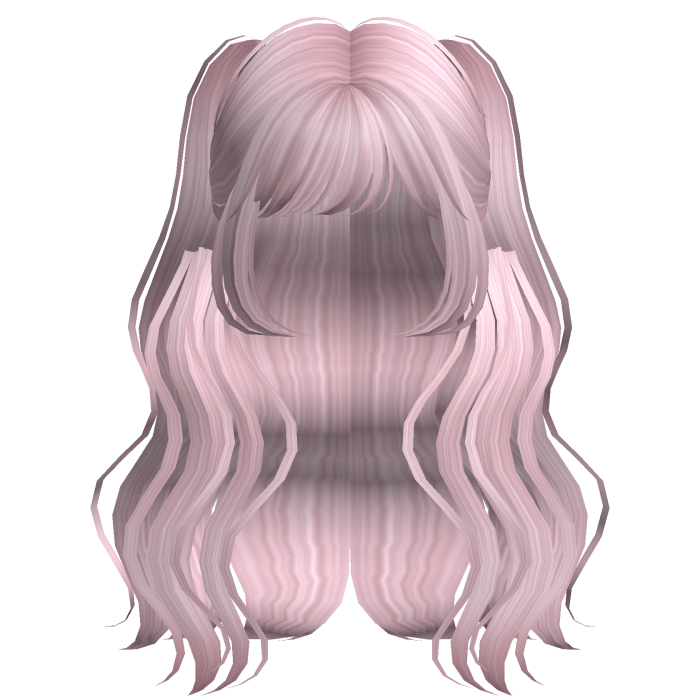 Cute Coquette Doll Wavy Hair (Light Pink)