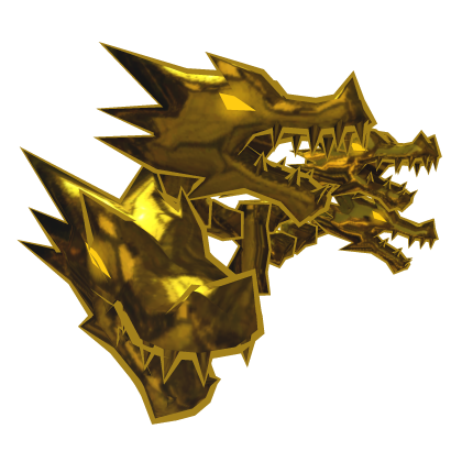 Gold Dragon Heads