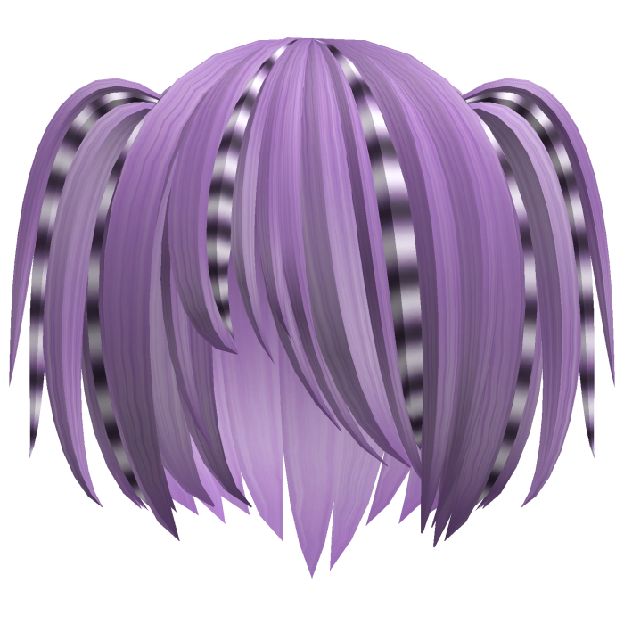 ノ_< purple shy scene scene with raccoon stripes