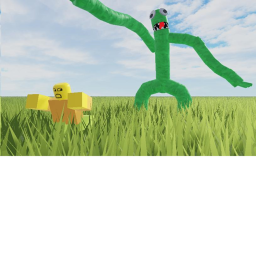 Rainbow friends survive green the killer
