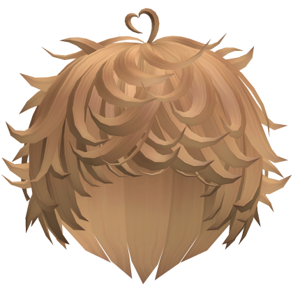 Ginger Cute Swirly Curly Kawaii Messy Hair Roblox item