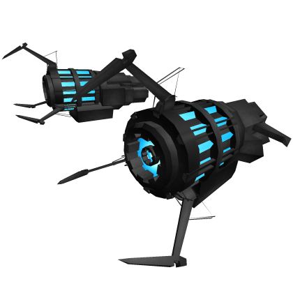Cyan Dual Reworked Astro Plasma Laser [Glow] Roblox item