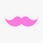 pink mustache group