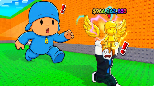 Escape Guards to Steal Pocoyo🧢