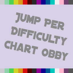Jump per Difficulty Chart Obby