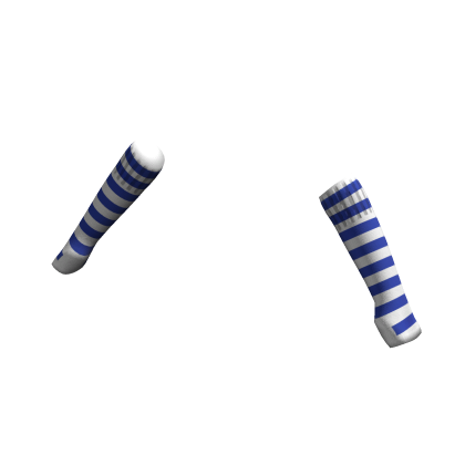 White Blue | Arm Warmers Sleeves Fingerless thumbnail