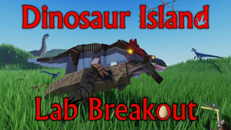 Ilha dos Dinossauros : Lab Breakout (Alpha) - Roblox