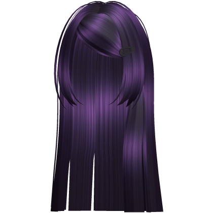 🖤 long protagonist swept scene hair amethyst