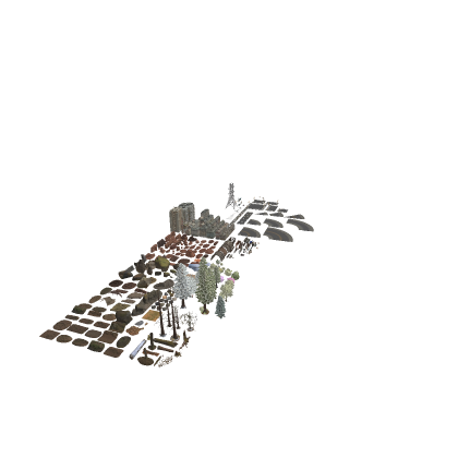 Realistic city pack
