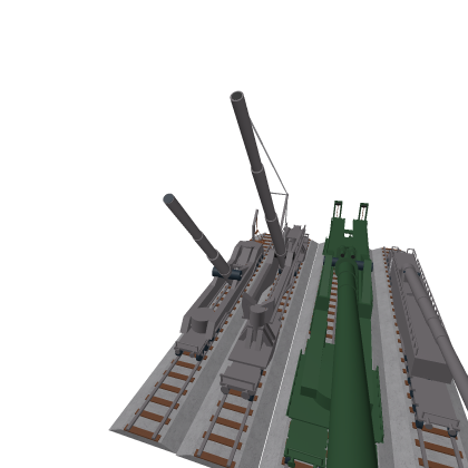 Old Railway Cannons