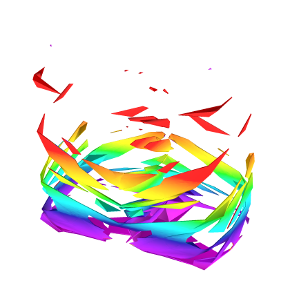 (1.0) Rainbow Fire Aura - Legs thumbnail