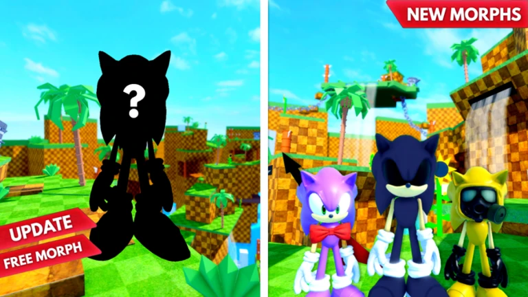 🎉 [NEW] Find The Sonic Morphs