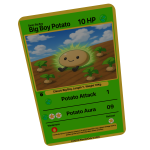 Big Boy Potato Trading Card