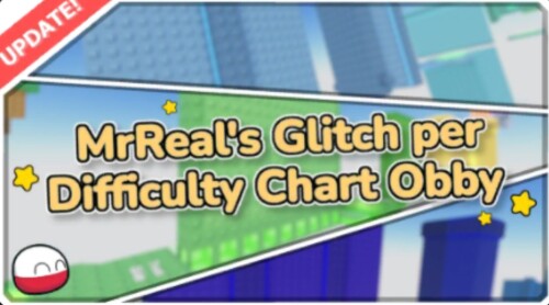 MrReal's Glitch Per Difficulty Chart Obby