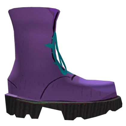 Purple High Boots - Right | Roblox Item - Rolimon's