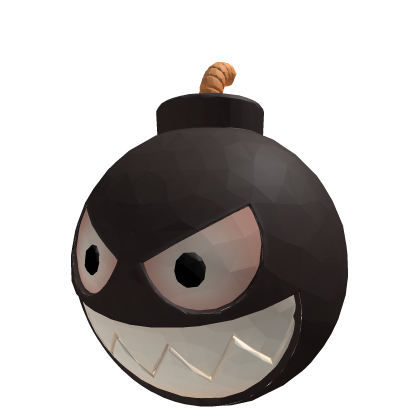 💣 Angry Bomb Head Accessory Hat Roblox item