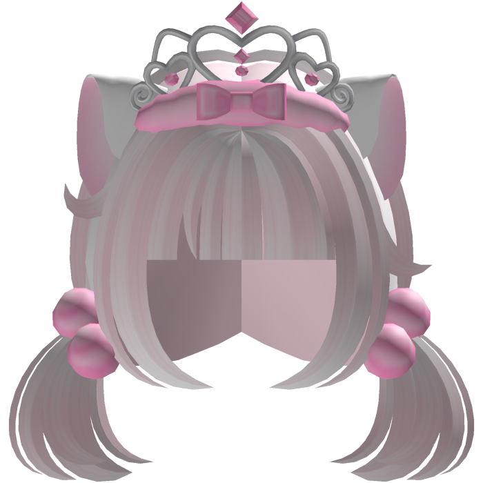 pink tweencore tiara kitty cat princess